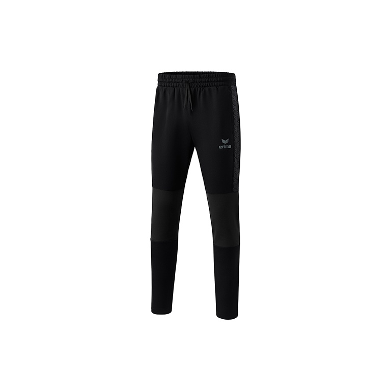 Erima Trainingshose Pant Training (100% Polyester) lang schwarz Herren